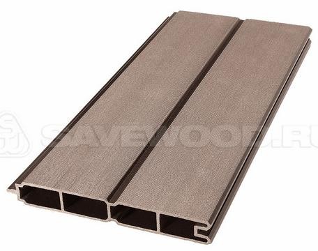 Заборный профиль из ДПК Savewood SW Agger матовый терракот купить в Петрове Вале