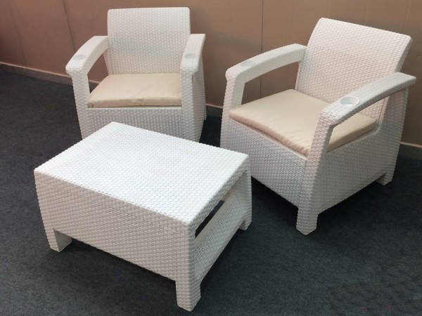 Комплект Yalta Balcony Set белый купить в Петрове Вале