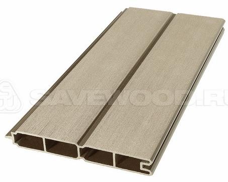 Заборный профиль из ДПК Savewood SW Agger матовый тик купить в Петрове Вале