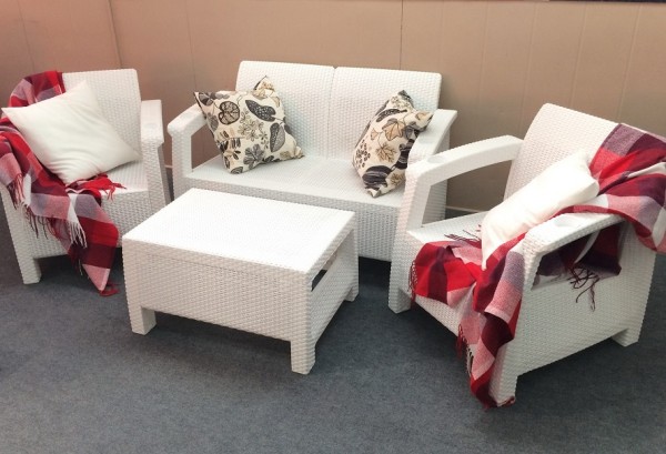 Комплект Yalta Terrace Set белый купить в Петрове Вале