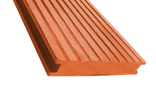 Террасная доска из ДПК ECODECKING Premium Терракот купить в Петрове Вале