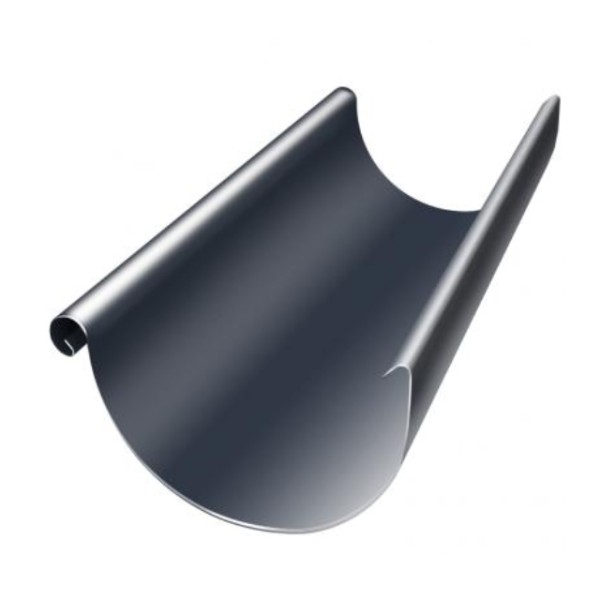 Водосток Grand Line 125x90 – Желоб 3м RAL 7024 купить в Петрове Вале