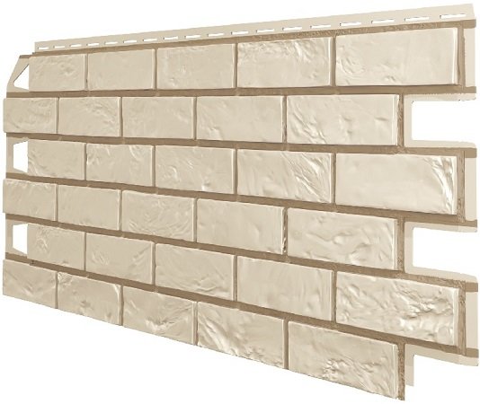 Фасадная панель VOX Vilo Brick Слоновая кость купить в Петрове Вале