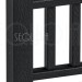 Комплект крышка/юбка для столба SEQUOIA BLACK купить в Петрове Вале