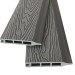 Заборная панель шип-паз EasyDecking Wood-Х 146х20 Серый купить в Петрове Вале