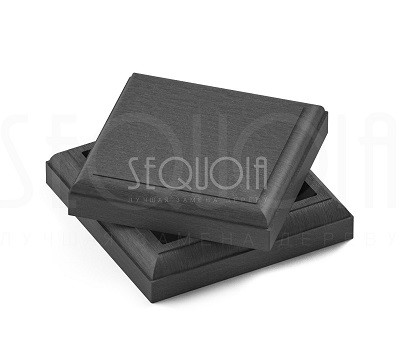 Комплект крышка/юбка для столба SEQUOIA GRAY купить в Петрове Вале