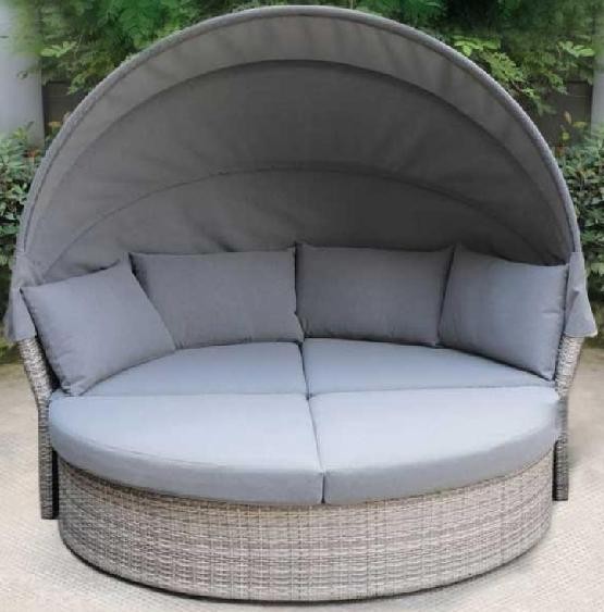Диван-Трансформер AFINA плетеный из иск. ротанга AFM-325G Grey купить в Петрове Вале