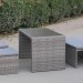 Диван-Трансформер AFINA плетеный из иск. ротанга S330G-W78 Grey купить в Петрове Вале