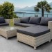 Комплект мебели AFINA плетеной из иск. ротанга YR821G Grey/Grey купить в Петрове Вале