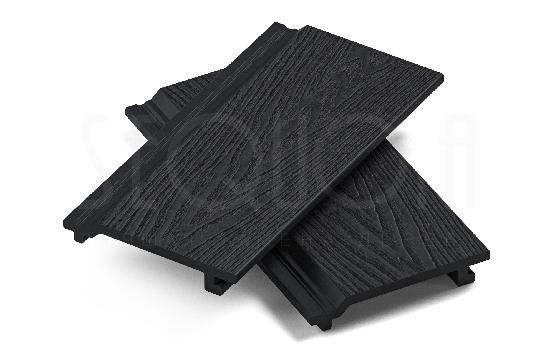 Доска фасадная ДПК 3D SEQUOIA Evolution WOOD BLACK купить в Петрове Вале