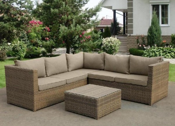 Комплект мебели AFINA плетеной из иск. ротанга YR825B Beige купить в Петрове Вале
