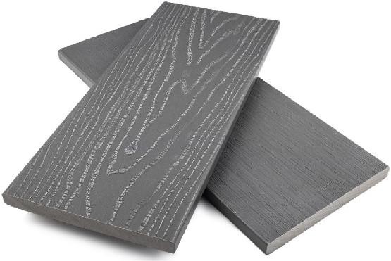 Заборная доска ДПК полнотелая NanoWood Серый купить в Петрове Вале