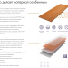 Фибросайдинг DECOVER 3600 x 190 x 8 мм Snow купить в Петрове Вале