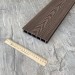 Террасная доска из ДПК  Latitudo Euro 3D 139х27 Шоколад купить в Петрове Вале