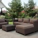 Комплект мебели AFINA плетеной из иск. ротанга YR821A Brown/Beige купить в Петрове Вале