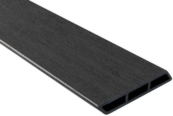 Доска Ромбус 3D ДПК Outdoor STORM BLACK черная купить в Петрове Вале