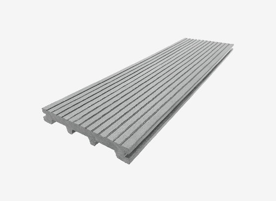 Террасная доска из ДПК RusDecking Unodeck Titanio - Серый купить в Петрове Вале