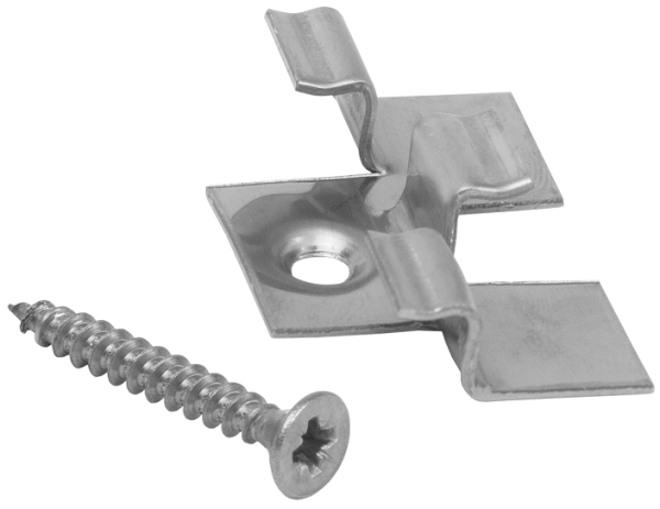 Клипса с саморезом,Grinder бесшовный монтаж 2 mm купить в Петрове Вале