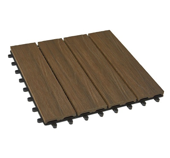 Садовый паркет дпк CM Garden Modern, 300х300 мм, PATINA BROWN (Патина коричневый) купить в Петрове Вале