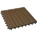 Садовый паркет дпк CM Garden Modern, 300х300 мм, PATINA BROWN (Патина коричневый) купить в Петрове Вале