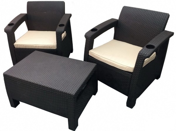 Комплект Yalta Balcony Set венге купить в Петрове Вале