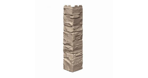 Угол наружный VOX Solid Stone Lazio камень светлая глина купить в Петрове Вале