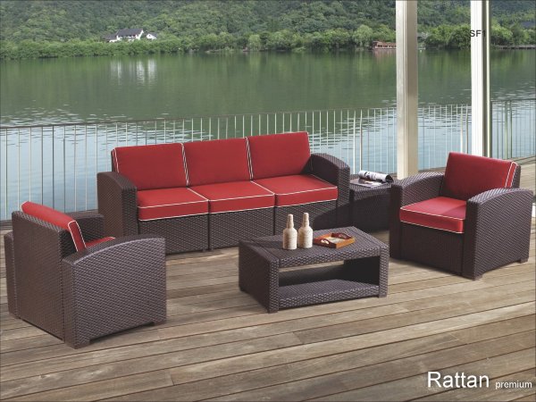 Уличные диваны и кресла коллекции Rattan Premium 5  купить в Петрове Вале