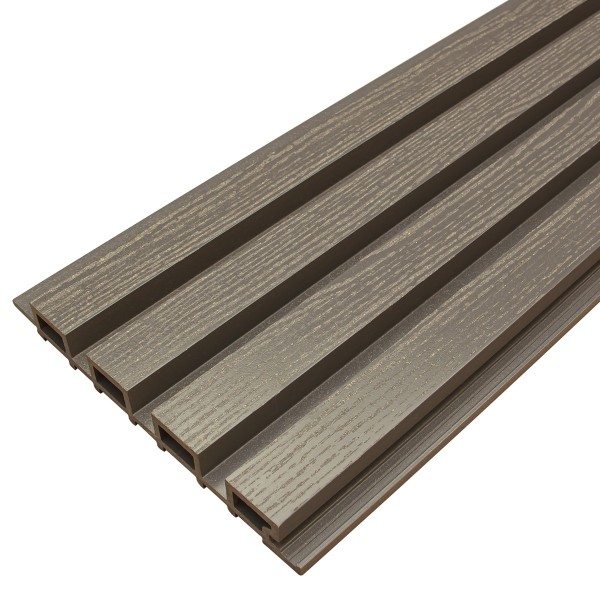Фасадная доска из ДПК Faynag Wood Рейка Графит купить в Петрове Вале
