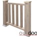 Ограждение из ДПК Outdoor Классик 3D STORM серый микс купить в Петрове Вале