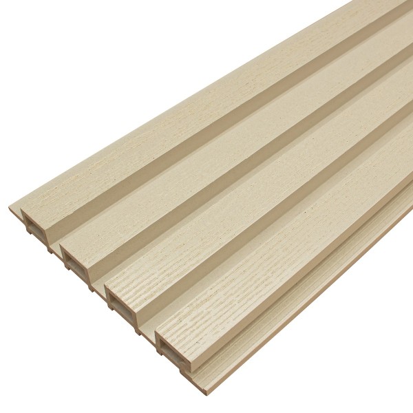 Фасадная доска из ДПК Faynag Wood Рейка Слоновая кость купить в Петрове Вале