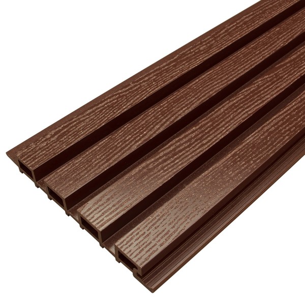 Фасадная доска из ДПК Faynag Wood Рейка Шоколад купить в Петрове Вале