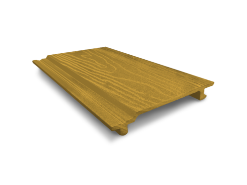 Фасадная панель  из ДПК ECODECKING Желтый купить в Петрове Вале