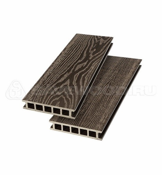Террасная доска из ДПК SW-Fagus «SaveWood» темно-коричневый купить в Петрове Вале