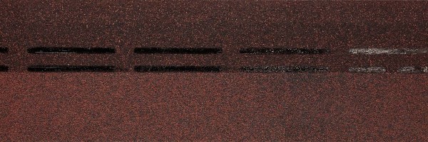 Коньково-карнизная черепица Docke Standard, красный купить в Петрове Вале