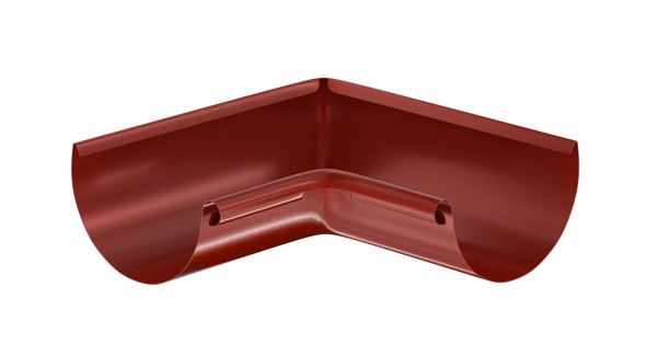 Водосток Aquasistem, система 150x100 - Угол желоба, внутренний 90° RR 29 Бургундский купить в Петрове Вале