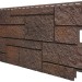 Фасадная панель VOX Sandstone (Сандстоун) темно коричневый купить в Петрове Вале