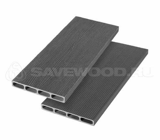Грядочная доска ДПК 3D Savewood SW Rubus (R) графит купить в Петрове Вале