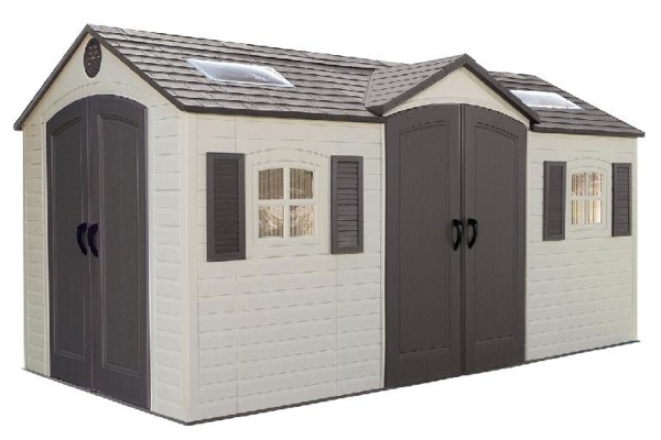 Сарай пластиковый LifeTime 15x8 DD купить в Петрове Вале