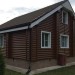 Сайдинг "blockhouse" под бревно, Акриловый Премиум ВН-01, орех тёмный купить в Петрове Вале