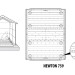 Сарай пластиковый Newton 759 купить в Петрове Вале