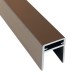 П-профиль Алюминиевый EasyDecking 35x25 Венге купить в Петрове Вале