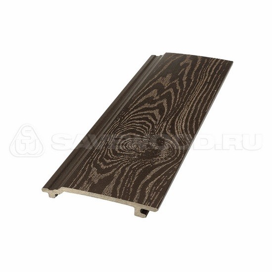 Сайдинг из дпк savewood sw-sorbus тангенциальный распил темно-коричневый купить в Петрове Вале