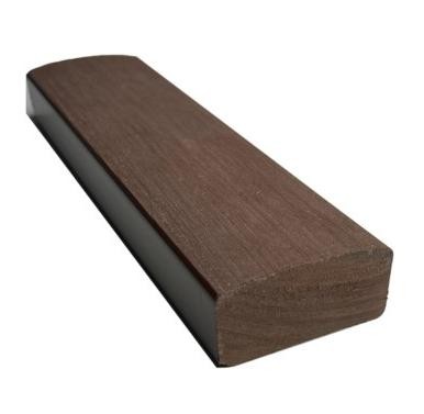 Лавочный брус Ecodecking Некст полнотелый брашированный 70х35 шоколад купить в Петрове Вале