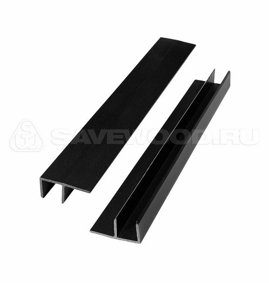 F-профиль ДПК Savewood – Чёрный купить в Петрове Вале