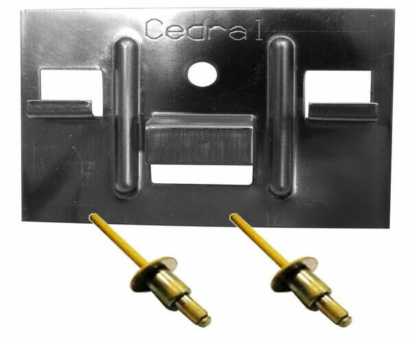 КЛЯММЕР + ЗАКЛЁПКА ДЛЯ CEDRAL CLICK 250 ШТ купить в Петрове Вале