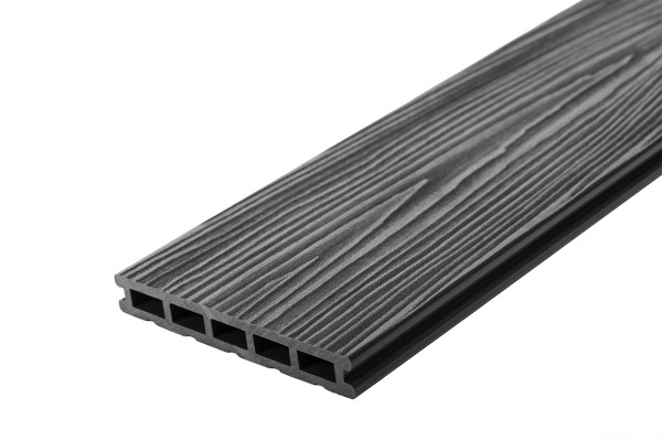 Террасная доска из ДПК RusDecking Unodeck Mogano - Графит купить в Петрове Вале