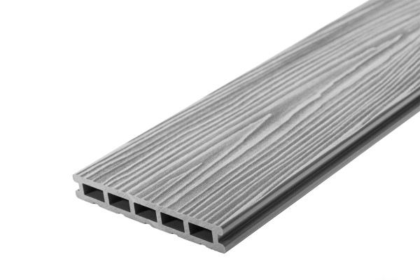 Террасная доска из ДПК RusDecking Unodeck Mogano - Серый купить в Петрове Вале