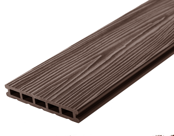 Террасная доска из ДПК RusDecking Unodeck Mogano - Венге купить в Петрове Вале