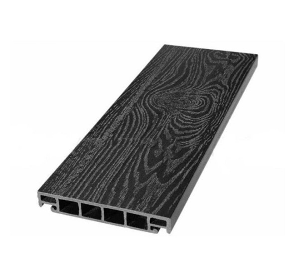 Террасная доска из ДПК SW Salix (T) 2D чёрный купить в Петрове Вале