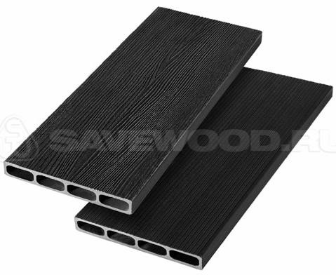Грядочная доска ДПК 3D Savewood SW Rubus (R) чёрный купить в Петрове Вале
